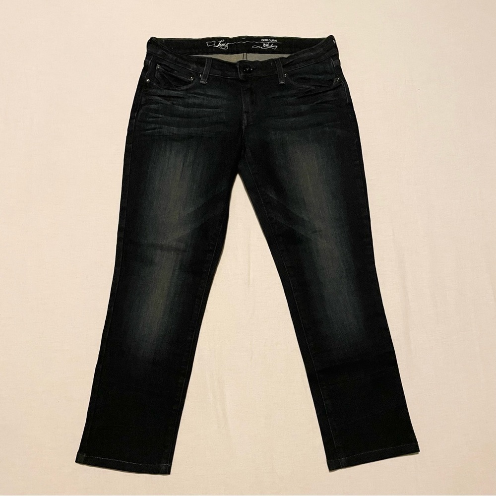 Levi’s San Francisco Demi Curve Skinny Womens Jeans Size 28